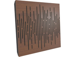 UA Acoustics Sound Absorption-Diffuse Acoustic Panel, "Wave" (Nut) image 2
