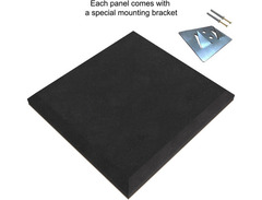 UA Acoustics Sound Absorption-Diffuse Acoustic Panel, "Wave" (Nut) image 4