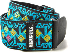 Dunlop JH-14 Jimi Hendrix Guitar Strap - Maui Blue Diamond image 2