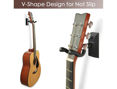 Snigjat Black Walnut Guitar Wall Mount Hanger image 3