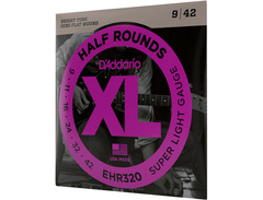 D'Addario EHR320 Half Round Electric Guitar Strings (09-42) image 3