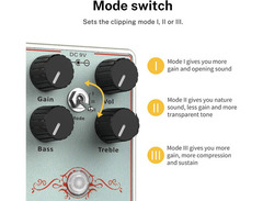 Donner Dumbal Drive Guitar Pedal image 2