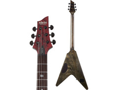 Schecter V-1 FR Apocalypse Guitar image 2
