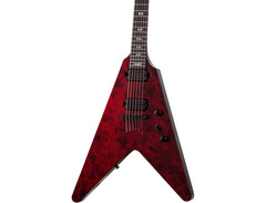 Schecter V-1 FR Apocalypse Guitar image 3