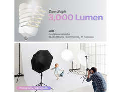LimoStudio, LMS103 Soft Lighting Umbrella Kit image 2