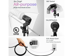 LimoStudio, LMS103 Soft Lighting Umbrella Kit image 4