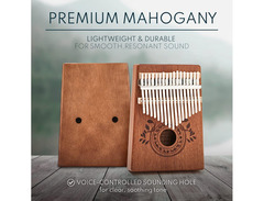 UNOKKI Kalimba 17 Keys Thumb Piano image 2