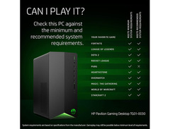 HP Pavilion Gaming Desktop TG01-0030 image 2