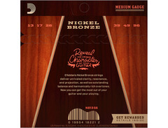D'Addario Nickel Bronze 13-56 Acoustic Guitar Strings image 2