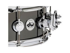 DW Collectors Series Black Nickel Over Brass Snare Drum image 2