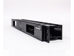 NavePoint 1U Horizontal 19-Inch Rack Mount Cable Management Raceway Duct Panel image 4