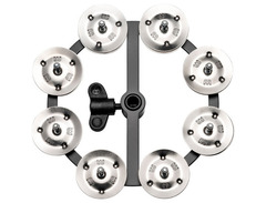 Meinl Percussion Headliner Series Hi-Hat Tambourine - Steel image 3