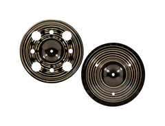 Meinl 12" Classics Custom Dark Trash Stack image 4