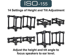 IsoAcoustics Iso-Stand ISO-155 Speaker Isolation Stands image 4