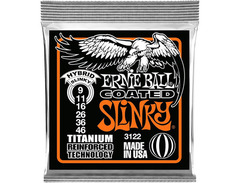Ernie Ball Titanium Coated Hybrid Slinky Guitar Strings (9-46) image 4