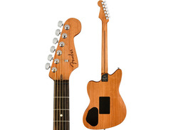 Fender Acoustasonic Jazzmaster Acoustic-electric Guitar - Ocean Turquoise image 2