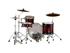 Pearl Drums Decade 7 piece - Gloss Deep Red Burst image 2