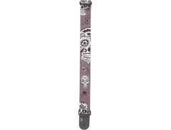 D’Addario Planet Wave Sugar Skulls Black Strap image 3