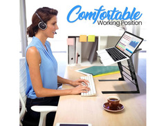Pyle Pro PLPTS38 Portable Dual Laptop Stand image 2