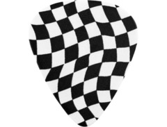 Fender 351 Heavy Celluloid Picks - Checkerboard image 3