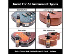 MusicNomad MN100 Premium Guitar Cleaner for Acoustic & Electric, 4 oz image 3