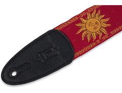 Levys's Leathers "MPJG Sun Red" Guitar Strap image 2
