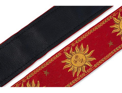 Levys's Leathers "MPJG Sun Red" Guitar Strap image 3