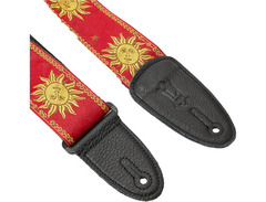 Levys's Leathers "MPJG Sun Red" Guitar Strap image 4