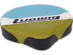 Ludwig Atlas LAC48TH Classic Drum Throne - Saddle image 2