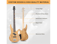GLARRY Exquisite Stylish Bass image 2