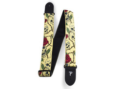 Perri's 2” Skulls and Roses Jacquard strap image 2