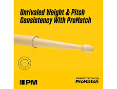 Promark  Anton Fig Signature ActiveGrip Drumsticks image 4