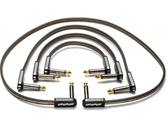 EBS HP-10 High Performance Flat Patch Cable - Right Angle to Right Angle - 3.94 inch image 2