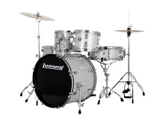 Ludwig Accent 5-piece Complete Drum Set with 20 inch Bass Drum and Wuhan Cymbals image 3