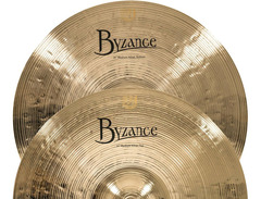 Meinl 14" Byzance Brilliant Medium Hi-hat image 4