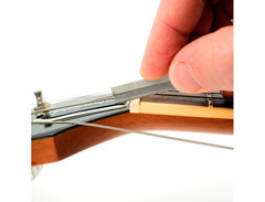 MusicNomad MN668 6-piece Electric Guitar Diamond Coated Nut File Set image 3