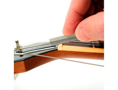 MusicNomad MN667 6-piece Electric Guitar Diamond Coated Nut File Set - Light Strings image 4