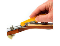 MusicNomad MN670 6-piece Acoustic Guitar Diamond Coated Nut File Set - Light/Medium Strings image 2