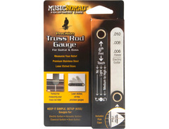 MusicNomad MN600 Precision Truss Rod Gauge with Pick Capo image 2