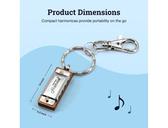 Harmo Mini-Mo Keychain Harmonica image 2