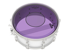 Remo Powerstroke 77 Colortone Purple Snare Drumhead - 14 inch image 2