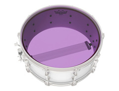 Remo Emperor Colortone Purple Drumhead - 14 inch image 2