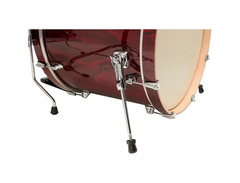 Tama Superstar Classic CL52KS 5-piece Shell Pack with Snare Drum - Gloss Garnet Lacebark Pine image 4
