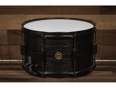 Tama Woodworks Snare Drum - 8 x 14 inch - Black Oak Wrap image 4