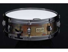 Tama S.L.P. Dynamic Bronze Snare Drum - 4.5 x 14 inch - Antique image 4