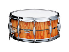 Tama Star Reserve Stave Ash Snare Drum - 6.5-inch x 14-inch - Oiled Amber Ash image 3