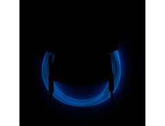 Fender 0990818108 Professional Series Glow in the Dark Blue Instrument Cable - 18.6 Feet image 4