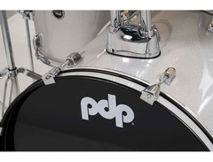 PDP Center Stage PDCE2215KTRB 5-piece Complete Drum Set with Cymbals - Royal Blue Sparkle image 2