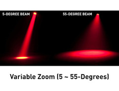 American DJ Vizi Hex Wash7 105W LED Moving-Head Beam with Variable Zoom image 4