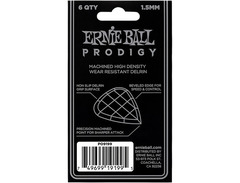 Ernie Ball Prodigy Guitar Picks 1.5mm Black Standard image 2